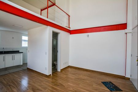 Sala de apartamento para alugar com 1 quarto, 53m² em Santa Terezinha, Santo André