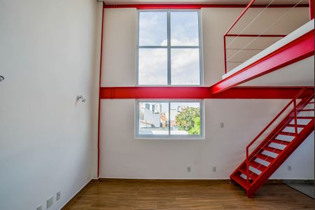 Sala de apartamento para alugar com 1 quarto, 53m² em Santa Terezinha, Santo André
