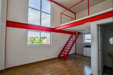 Sala de apartamento para alugar com 1 quarto, 53m² em Santa Terezinha, Santo André