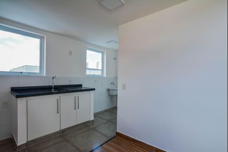 Cozinha e Área de Serviço de apartamento para alugar com 1 quarto, 53m² em Santa Terezinha, Santo André