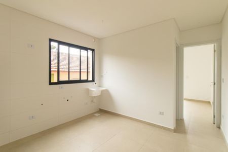 Sala/ Cozinha e Área de Serviço de apartamento para alugar com 1 quarto, 29m² em Cajuru, Curitiba