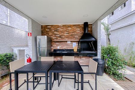 Apartamento à venda com 27m², 1 quarto e sem vaga Apartamento à venda com 27m², 1 quarto e sem vagaÁrea comum - Churrasqueira