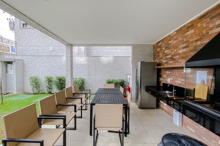 Apartamento à venda com 27m², 1 quarto e sem vaga Apartamento à venda com 27m², 1 quarto e sem vagaÁrea comum - Churrasqueira