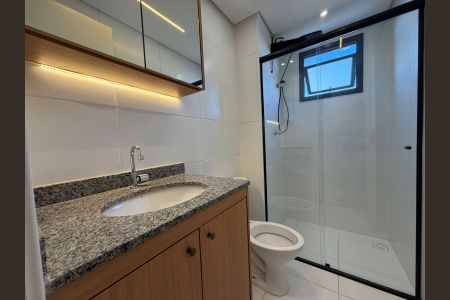 Apartamento para alugar com 55m², 2 quartos e 1 vaga Apartamento para alugar com 55m², 2 quartos e 1 vagaBanheiro da Suíte