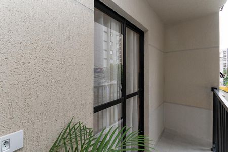 Apartamento à venda com 32m², 1 quarto e sem vagaVaranda
