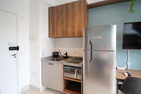 Cozinha de kitnet/studio à venda com 1 quarto, 25m² em Vila Olímpia, São Paulo