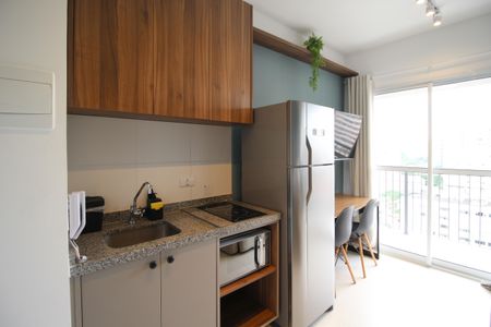 Cozinha de kitnet/studio à venda com 1 quarto, 25m² em Vila Olímpia, São Paulo