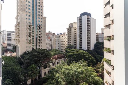 Vista da Sala de apartamento para alugar com 1 quarto, 26m² em Higienópolis, São Paulo