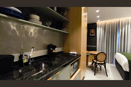 Studio para alugar com 43m², 1 quarto e sem vaga Studio para alugar com 43m², 1 quarto e sem vagaCozinha