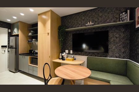 Studio para alugar com 43m², 1 quarto e sem vaga Studio para alugar com 43m², 1 quarto e sem vagaQuarto