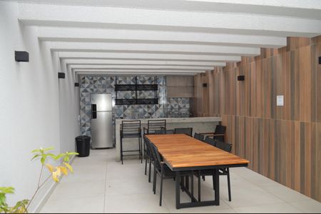 Studio para alugar com 43m², 1 quarto e sem vagaChurrasqueira