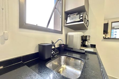 Studio para alugar com 32m², 1 quarto e sem vagaCozinha