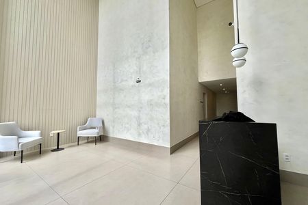 Studio para alugar com 32m², 1 quarto e sem vagaHall social