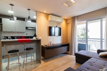 Apartamento para alugar com 1 quarto, 49m² em Alphaville Industrial, Barueri