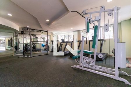 Apartamento para alugar com 34m², 1 quarto e 1 vaga Apartamento para alugar com 34m², 1 quarto e 1 vagaÁrea Comum - Academia