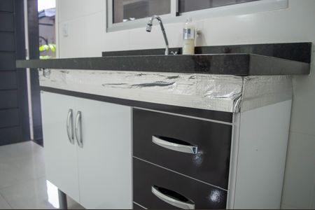 Cozinha de apartamento para alugar com 2 quartos, 44m² em Vila Carrão, São Paulo