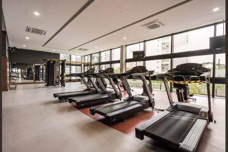 Apartamento à venda com 41m², 1 quarto e 1 vaga Apartamento à venda com 41m², 1 quarto e 1 vagaÁrea comum - Academia