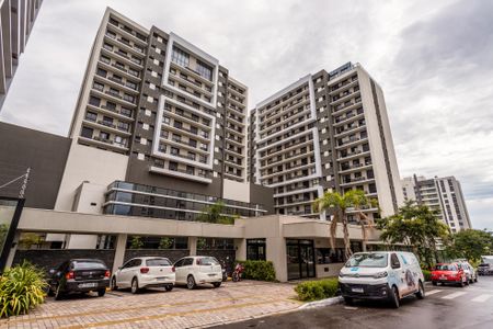 Apartamento à venda com 41m², 1 quarto e 1 vaga Apartamento à venda com 41m², 1 quarto e 1 vagaFachada
