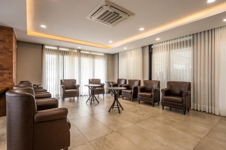 Apartamento à venda com 41m², 1 quarto e 1 vaga Apartamento à venda com 41m², 1 quarto e 1 vagaÁrea comum - Salão de festas