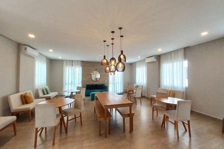 Apartamento à venda com 43m², 2 quartos e 1 vagaÁrea comum - Salão de festas