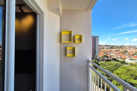 Varanda da Sala  de apartamento para alugar com 2 quartos, 42m² em Jardim Ipaussurama, Campinas