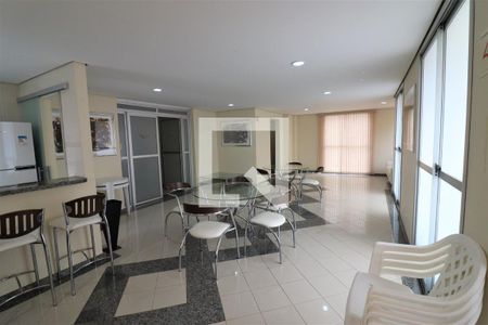 Apartamento para alugar com 38m², 1 quarto e 1 vaga Apartamento para alugar com 38m², 1 quarto e 1 vagaÁrea comum - Salão de festas