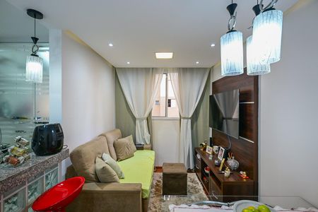 Sala de apartamento para alugar com 2 quartos, 44m² em Vila Pirajussara, São Paulo