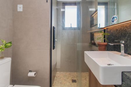 Apartamento para alugar com 62m², 2 quartos e 1 vaga Apartamento para alugar com 62m², 2 quartos e 1 vagaBanheiro