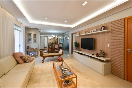 Sala de Estar de apartamento à venda com 4 quartos, 167m² em Cruzeiro, Belo Horizonte