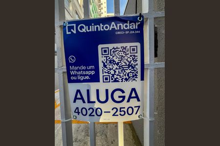 Apartamento para alugar com 35m², 2 quartos e sem vagaPlaca Quinto Andar