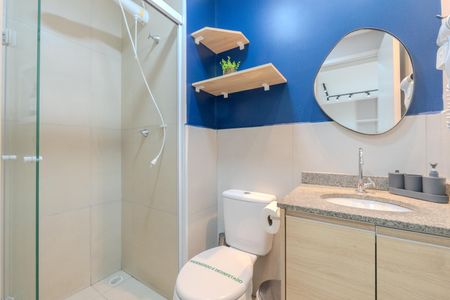 Apartamento à venda com 25m², 1 quarto e 1 vaga Apartamento à venda com 25m², 1 quarto e 1 vagaBanheiro