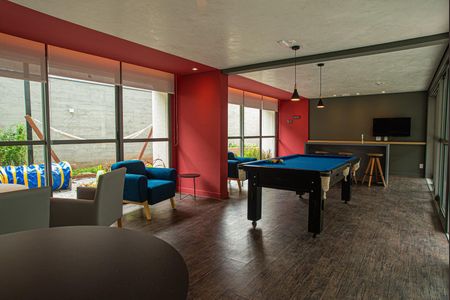 Apartamento à venda com 25m², 1 quarto e 1 vaga Apartamento à venda com 25m², 1 quarto e 1 vagaSalão de jogos