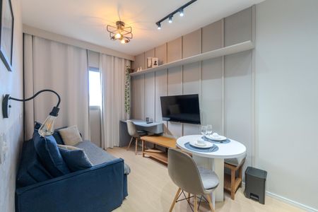 Apartamento à venda com 25m², 1 quarto e 1 vaga Apartamento à venda com 25m², 1 quarto e 1 vagaSala