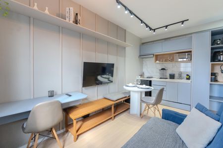 Apartamento à venda com 25m², 1 quarto e 1 vaga Apartamento à venda com 25m², 1 quarto e 1 vagaSala