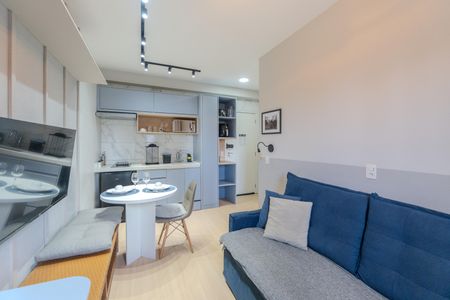 Apartamento à venda com 25m², 1 quarto e 1 vaga Apartamento à venda com 25m², 1 quarto e 1 vagaSala