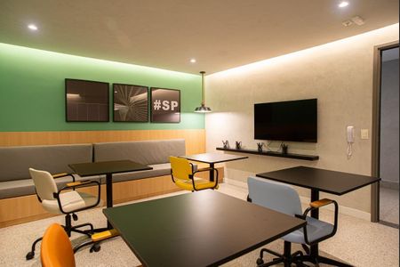 Apartamento à venda com 25m², 1 quarto e 1 vaga Apartamento à venda com 25m², 1 quarto e 1 vagaÁrea comum