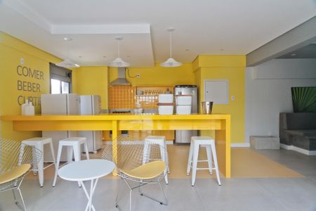 Apartamento para alugar com 32m², 1 quarto e sem vaga Apartamento para alugar com 32m², 1 quarto e sem vagaÁrea comum - Churrasqueira