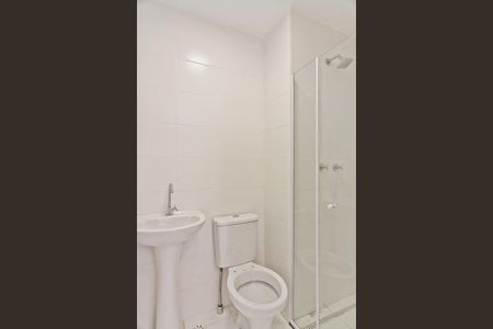Banheiro de apartamento para alugar com 1 quarto, 32m² em Vila Albertina, São Paulo