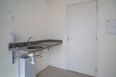 Studio à venda com 28m², 1 quarto e sem vaga Studio à venda com 28m², 1 quarto e sem vagaCozinha