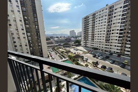 Varanda da Sala de apartamento à venda com 2 quartos, 49m² em Del Castilho, Rio de Janeiro