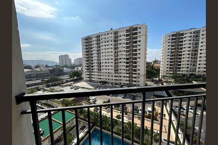 Varanda da Sala de apartamento à venda com 2 quartos, 49m² em Del Castilho, Rio de Janeiro