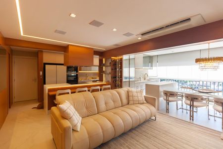 Apartamento para alugar com 130m², 3 quartos e 2 vagasSala