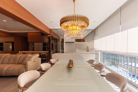 Varanda da Sala de apartamento para alugar com 3 quartos, 130m² em Jardim Teresa, São Paulo