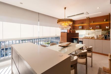 Varanda da Sala de apartamento para alugar com 3 quartos, 130m² em Jardim Teresa, São Paulo