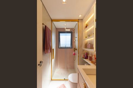 Apartamento para alugar com 130m², 3 quartos e 2 vagasBanheiro da Suíte 2