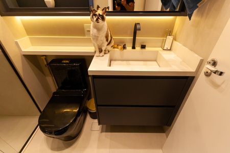Apartamento para alugar com 130m², 3 quartos e 2 vagasBanheiro da Suíte 3