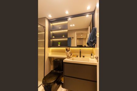 Apartamento para alugar com 130m², 3 quartos e 2 vagasBanheiro da Suíte 3