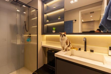 Apartamento para alugar com 130m², 3 quartos e 2 vagasBanheiro da Suíte 3