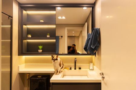 Apartamento para alugar com 130m², 3 quartos e 2 vagasBanheiro da Suíte 3