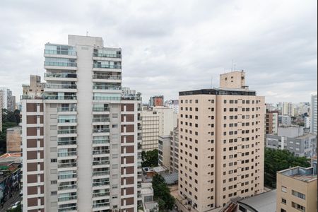 Vista da Varanda da Sala de apartamento à venda com 1 quarto, 27m² em Consolação, São Paulo